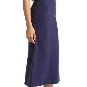 Nordstrom (Caslon) Ruched Midi Skirt